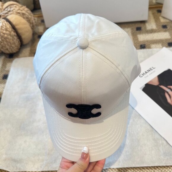 Celine classic white baseball cap - Picture 4 of 5